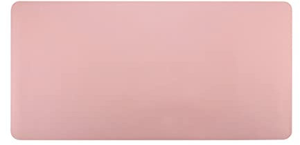 DUnLap Mauspad 60x30cm Großes Leder Mauspad Mäuse Matte Büro Computer Schreibtisch Matte Modern Tisch Spiel Tastatur Mauspad Laptop Kissen weich Mauspad (Size : Pink)