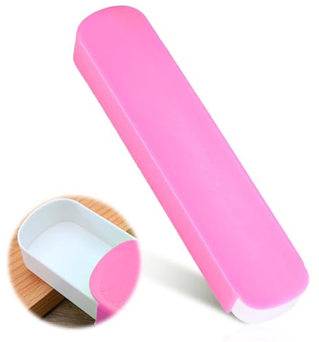 yuwqqoajv Custodia da viaggio leggera per posate per una comoda cena in viaggio con cucchiaio, forchetta, bacchette, posate, custodia in plastica, ampie applicazioni, Rosa