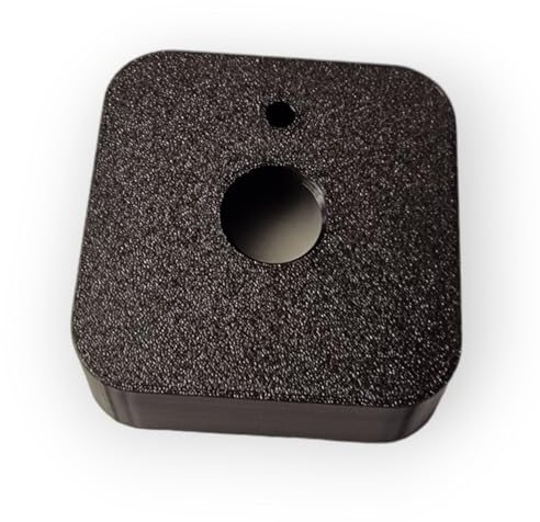 Coque noire compatible avec détecteur de mouvement Hue - Mise à niveau élégante pour votre maison intelligente - Design moderne, installation facile, compatibilité complète, durabilité et aspect