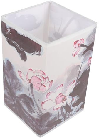 Hoement Stofflampenschirm Quadratisch Dekorativer Tischlampenschirm Ersatz Für Zuhause Für Stehlampen Und Schreibtischlampen Rustikaler Lampenschirm Aus Stoff