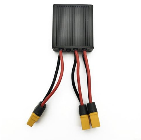 EBKE Module de gestion de batterie double pour vélo électrique, 36 V, 48 V, 20 A, 500 W, fonction de décharge de commutateur (48 V)