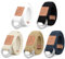 OT-NVWOZR 5 Stück Leinwand Gürtel für Damen Herren, Verstellbarer Stoffgürtel Arbeitsgürtel mit Doppelringschnalle, Nylon Canvas Belt Herrengürtel Elastischer Lässiger Gurtband - 120cm
