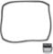 CHEFZOCO Junta Puerta Horno, Goma puerta de horno, Goma horno Universal, Medidas 430 mm ancho x 325 mm alto, Incluye 4 ganchos, Compatible con Bosch, Balay Constructa, Siemens y para Neff