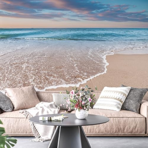 Papier peint panoramique - Bord de mer - Largeur 390 cm x Hauteur 257 cm