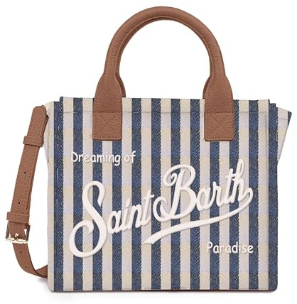 Saint Barth Borsa Donna a Tracolla con Logo