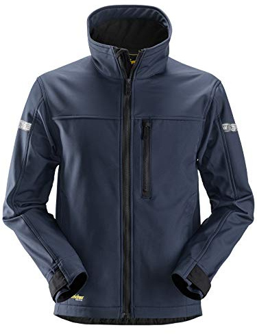 Snickers 12009504007 Size X-Large AllroundWork Softshell Jacket - Navy Blue/Black