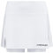 HEAD CLUB Basic Skort Girls, weiß, M