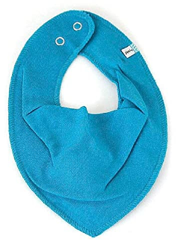 Pippi Baby Halstuch Lätzchen Dreieckstuch Biobaumwolle UNI (türkis)