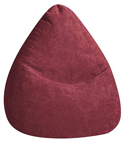 Gouchee Home Sitting Point only by Magma BeanBag ALFA XL Sitzsack, Made in Germany, weinrot