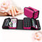 For CCO Beauty Nail Art Kit Gel Polish Varnish Buffer Case Manicure Storage Bag (Hot Pink)
