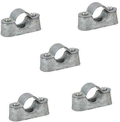 Electrical4all 20mm Distance Saddle Galvanised for Conduit (5)