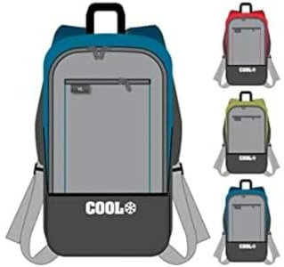 Koopman International b.v 73753 Nevera Tipo Mochila 10 L con 2 Compartimentos, Adultos Unisex, 36 x 23 x 15 Cm