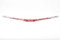 GRTE Mountainbike-Lenker Leichtgewicht-XC/DH Speed Dirt Bike-Lenker Fahrrad-Riser Bar Extra lang für MTB Downhill-Rennen 31,8mm 720mm/780mm,Rot,31.8mm/780mm
