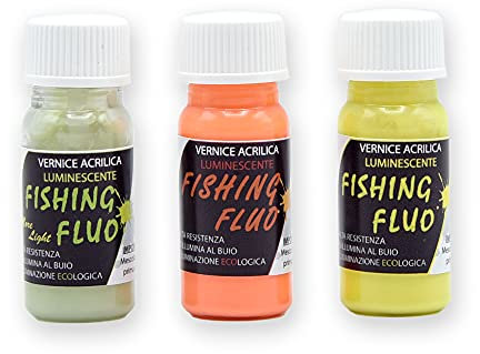 NAMAKA Vernice acrilica luminescente per totanare e artificiali ad alta fluorescenza. Vernice super luminosa, vernice luminosa notturna.