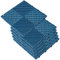 WellHome Lot Sol (terrasse, Piscine, Camping, extérieur), Couleur Bleue ROMBO 38,5 x 38,5 cm. et 1,7 cm. 1 m² : 6 Dalles de Jardin