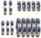 15 Stücke Schlauchschellen nach Din 3017 (W2 Qualität) 16-50 mm Einstellbare 9mm breite Schlauchklemmen Edelstahl 304 Rohrschellen für Pool Garten Teich Wasserrohr Automobiltubing