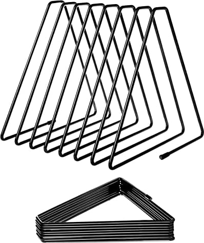 Cale Livre en Métal, Porte Magazine Metal, Porte-Revues Porte-Disques, pour Livres et Documents dans Études, Bureaux et Chambres (Noir)