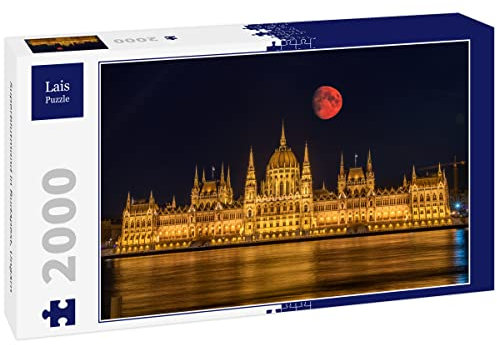 Lais Puzzle Superblutmond in Budapest, Ungarn 2000 Teile
