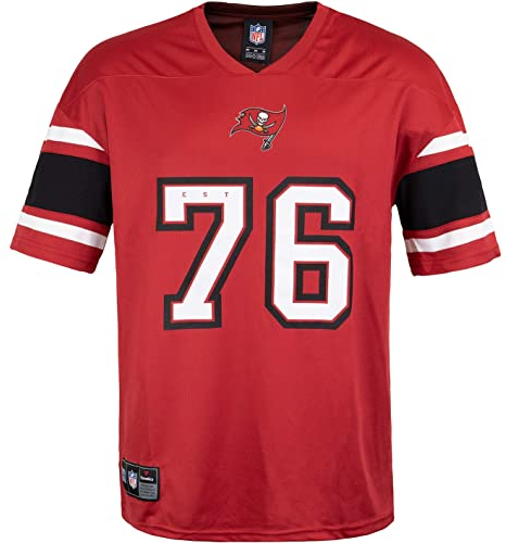 Fanatics Foundation Supporter NFL Team Jersey Trikot (XL, Tampa Bay Buccaneers)