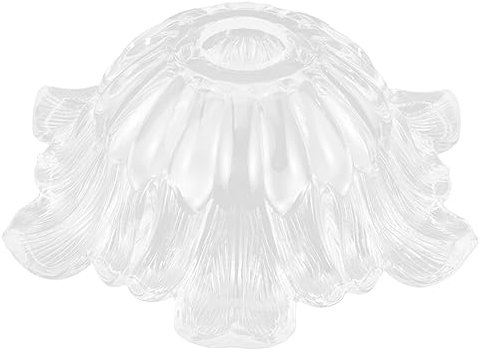 OSALADI Lampenschirm Aus Glas Abdeckung Der Deckenleuchte Heller Schatten Kronleuchter Lampenabdeckung Nachttisch Lampenschirm Lampenabdeckung Glas Lichtschirm Glas Glaslampe Einfach
