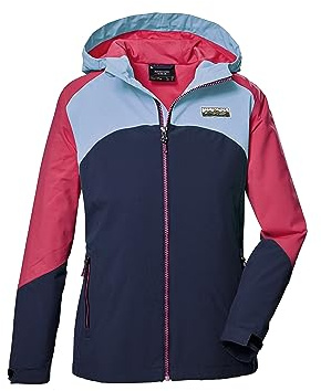 Killtec Mädchen Kos 335 Grls Jckt Funktionsjacke/Outdoorjacke mit Kapuze