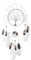 7 Chakren Baum des Lebens Traumfänger Wanddekoration mit Regenbogen Heilung Kristall Stein Handmade White Feather Dream Catcher Wand hängende Ornamente für Schlafzimmer Decor Segen Geschenk Hochzeit
