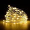 Jsdoin Lucine Led Decorative a Batteria,10M 100LED Filo Luci Natale Led, Fairy Lights, Lucine Decorative per Camera Natale Interni e Esterni,Casa, Feste, Matrimonio (2 Pezzi, Bianco caldo)