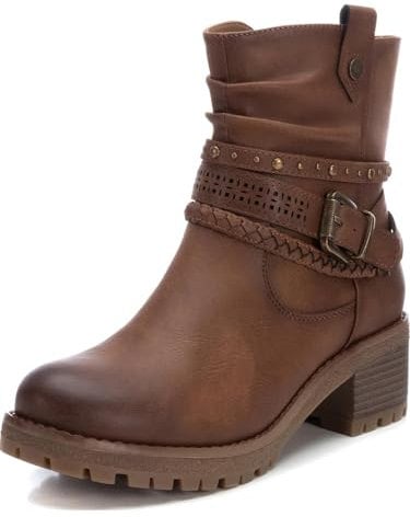 REFRESH 172242, Stivali da Motocicletta Donna, Cammello, 37 EU