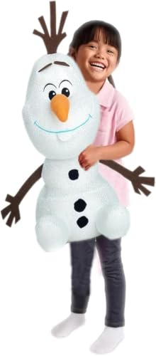 Whitehouse Leisure Frozen 2 Olaf Schneemann Plüschtier XXL Kuscheltier Frozen II Olaf Plush 55cm