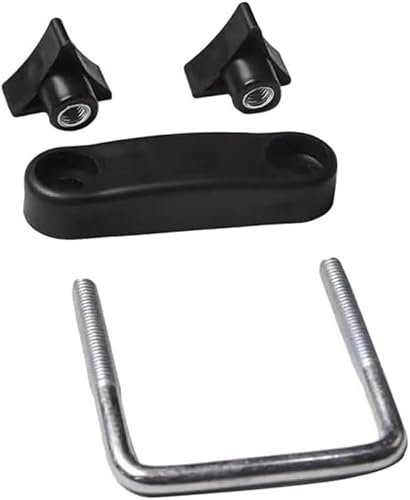 Daaxing U Bolt Roof Rack Clamps For Roof Rack Luggage Rack Fixing Clips Van Mount Roof Box Bracket Mounting,Roof Box U Bolts (Inner Diameter 6cm)