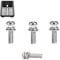 HQT Air Fryer Screws for Instants Vortex Plus 4QT 6QT 2QT Air Fryer Basket, Upgraded Food Grade 304 Stainless Steel Self-tapping Screws for Instant Air Fryers, High Temperature Resistant
