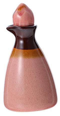 Ciieeo Beauty Salon Essential Oil Bottle Reed Diffusers for Home Household Essential Oil Bottle Diffuser for Home Essential Oil Diffuser Ornament Container Pink Glaze