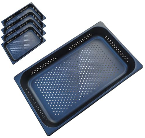 Rational - Confezione da 5 teglie da forno compatibili con forno tedesco 1/1 GN
