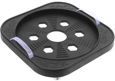 MOLUCKFU Rollender Pflanzkübelsockel Mit Rädern Beweglicher Blumentopfhalter Rollender Pflanzenständer Erhöhtes Pflanzenwagen-tablett Für Bonsais Und Blumentöpfe Geeignet Für Böden Teppiche