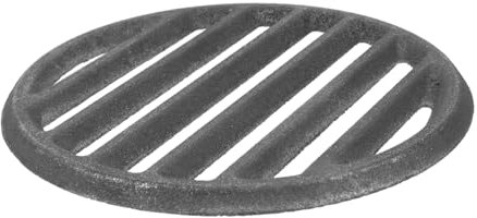 Milisten Rotonda in Ghisa per Barbecue Esterno Rete per Distribuzione Efficiente del Calore Superficie di Cottura Uniforme per Cucinare all Aperto