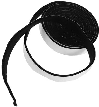 IMIKEYA Hochtemperaturbeständiger Dichtungsstreifen für Türen und Selbstklebend Flammbeständig für Grill und BBQ Langlebige Versiegelung gegen Rauch