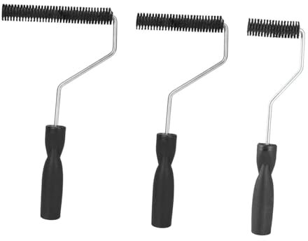 TAIZhiChen Lot de 3 Rouleaux à Bulles En Fibre de Verre pour Réparation de Bateaux, Intérieur et Extérieur