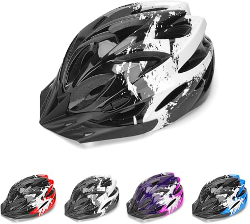 DmTown Casque Vélo Enfant 3-14 Ans Réglable 50-58cm Multi-Sport