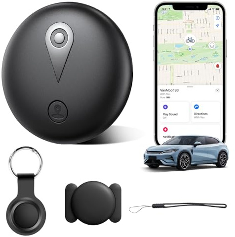 2 Smart Tag Bluetooth Tracker– Alternative,GPS-Positionierung, braucht eine App,kann in Echtzeit lokalisiert Werden (Nicht unterstützt find My),IP67 Waterproof,Compatible with iOS & Android