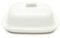 Cks Mini-Beurrier Avec Couvercle En Céramique Blanche (10X8X4Cm) (Paquet de 4)