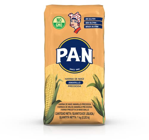 P.A.N. Harina de Maiz Amarilla Precocida 1kg
