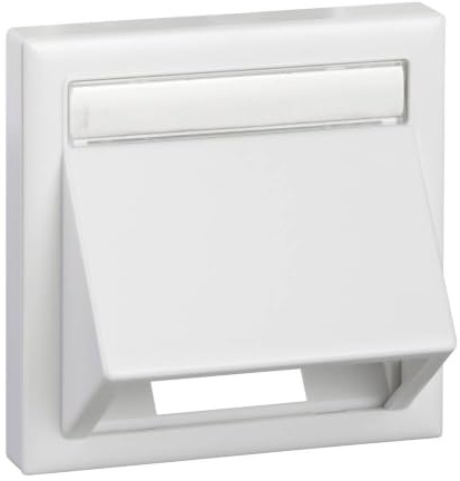 Schneider Angled data cap for wall mounting, white, 5970040 (wall mounting, white CYB-BK3)