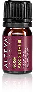 Alteya Organics Assoluta di Rosa Bulgara, Olio di Rosa di Rosa Damascena Bulgaria, Autentico, 5 ml