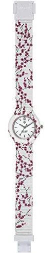 HIP HOP, Collezione I Love Japan, Orologio Donna, Cinturino in Silicone Intercambiabile, Pratica Chiusura, Cassa 32 mm, Movimento al Quarzo, Resistente all'Acqua, Lunghezza Regolabile, Multicolor