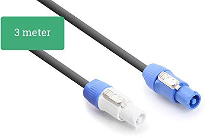 PD Connex Powercon (A/B) Kabel - 3 Meter