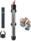 HITOP HP-608 Submersible Aquarium Heater 100W 200W 300W With Thermometer and Extra Sucker Cup (100W)