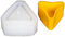 Dreieckiger geometrischer Blumentopf Zement Silikonform Gips saftig Blumentopf Dekoration Pflanzen Topfform Silikon Blumentopf Formen für Harz