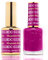 DnD DC Magenta Rose #022 Gel Polish + FREE NAIL POLISH - - 2x18ml - Free matching Nail Polish included when buying UV LED Gel Nail Polish - Matching Colour Gel & Nail Polish