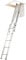 Werner Two Section Aluminium Loft Ladder with Handrail