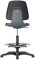 Bimos-Sitztechnik Interstuhl Büromöbel GmbH & Co Arbeitsdrehstuhl m. Gleitern/Fußring PU-Schaum Sitzschale anthr. Sitzhöhe 520-770